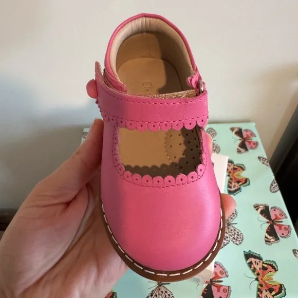 Pink Mary Jane Kids Shoes - Picture 3 of 5